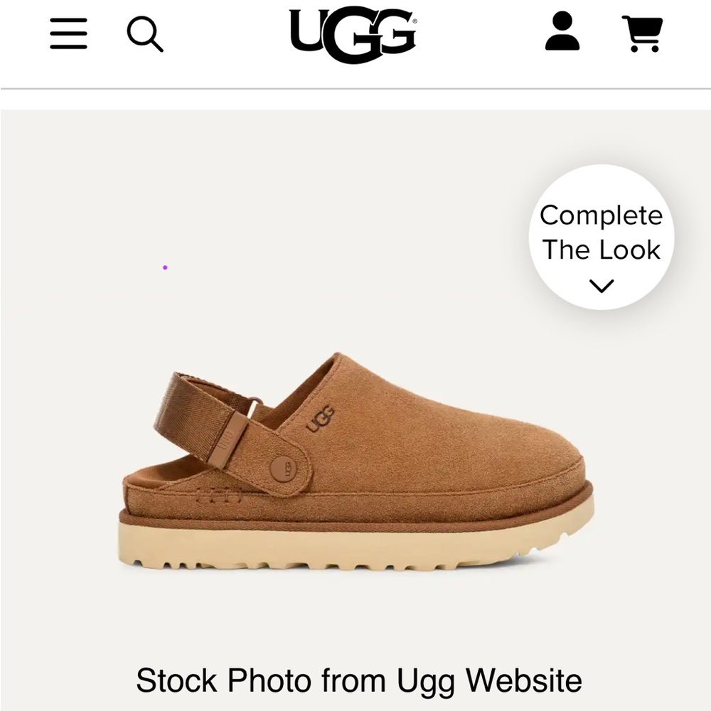 UGG Goldenstar Clog size 9